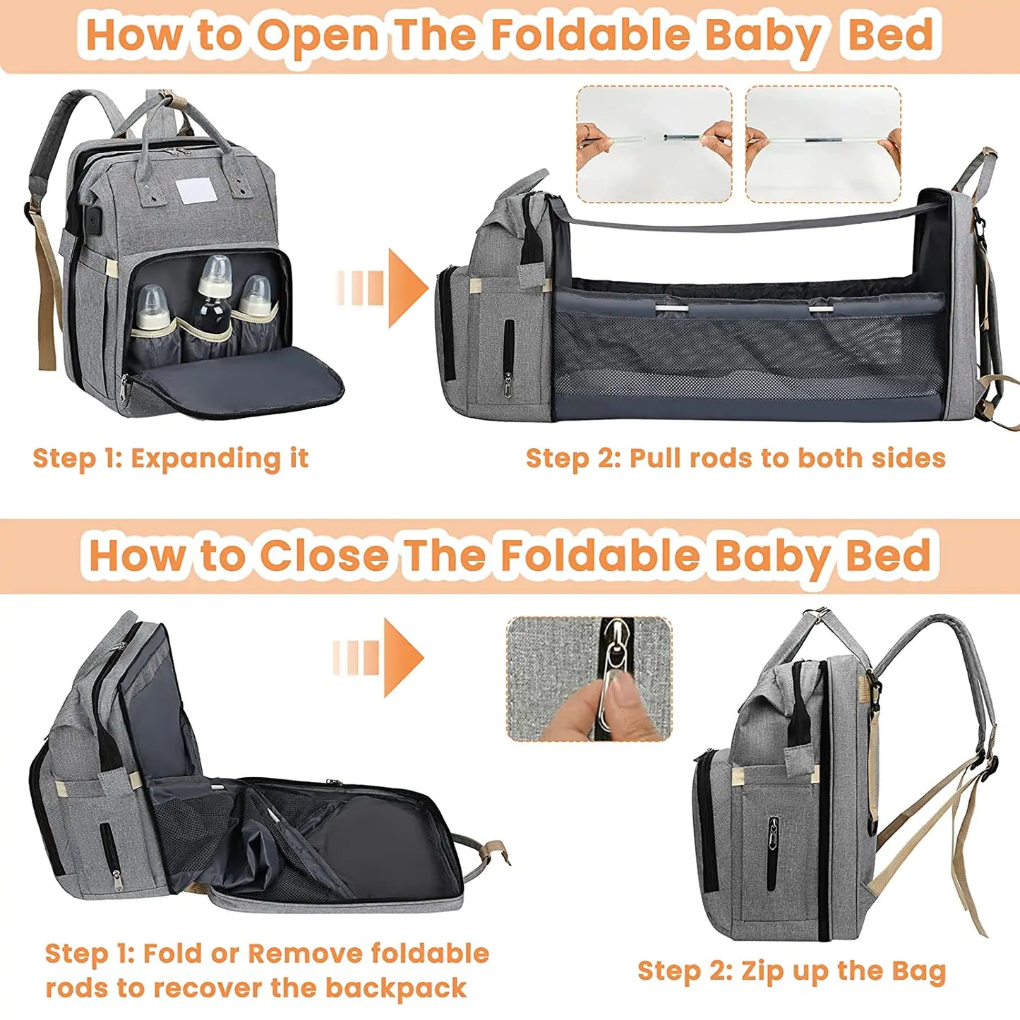 Tragbares Babytasche